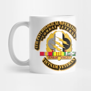 4th Psychological Operations Group with SVC Ribbon Mug